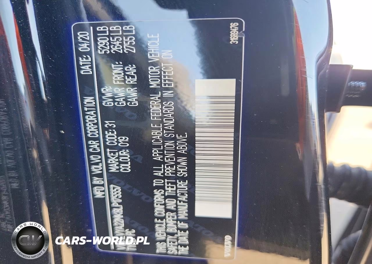 2020 Volvo S90 T6 Momentum VIN:LVYA22MK8LP175557 - 13