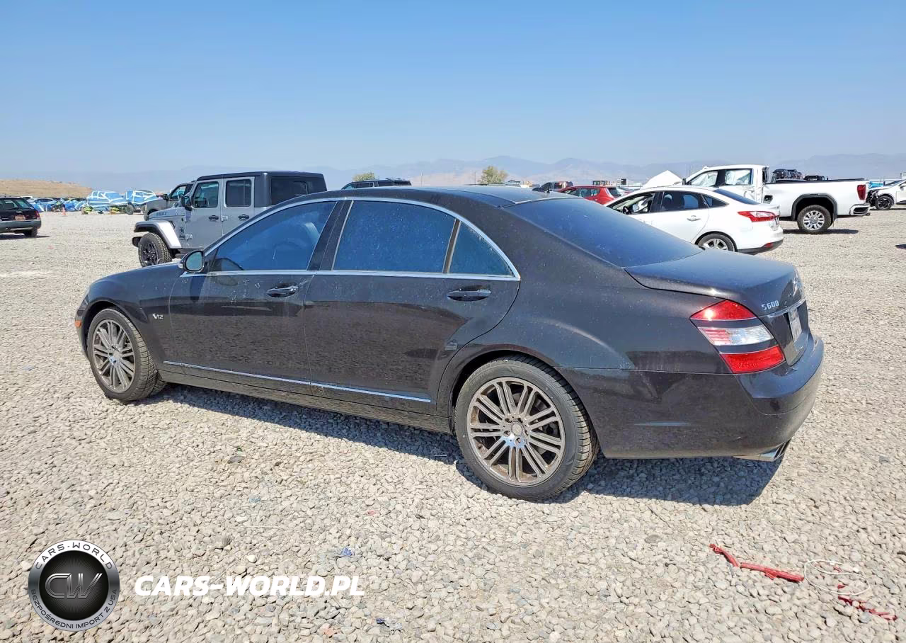 2009 Mercedes-Benz S 600 VIN:WDDNG76X49A270408 - 2