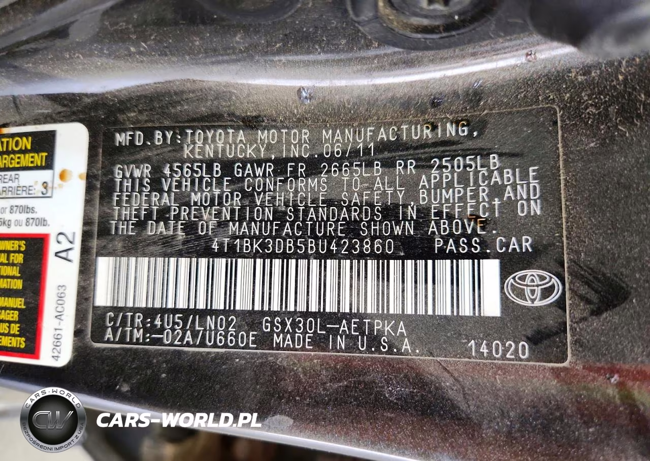 2011 Toyota Avalon Limited VIN:4T1BK3DB5BU423860 - 13