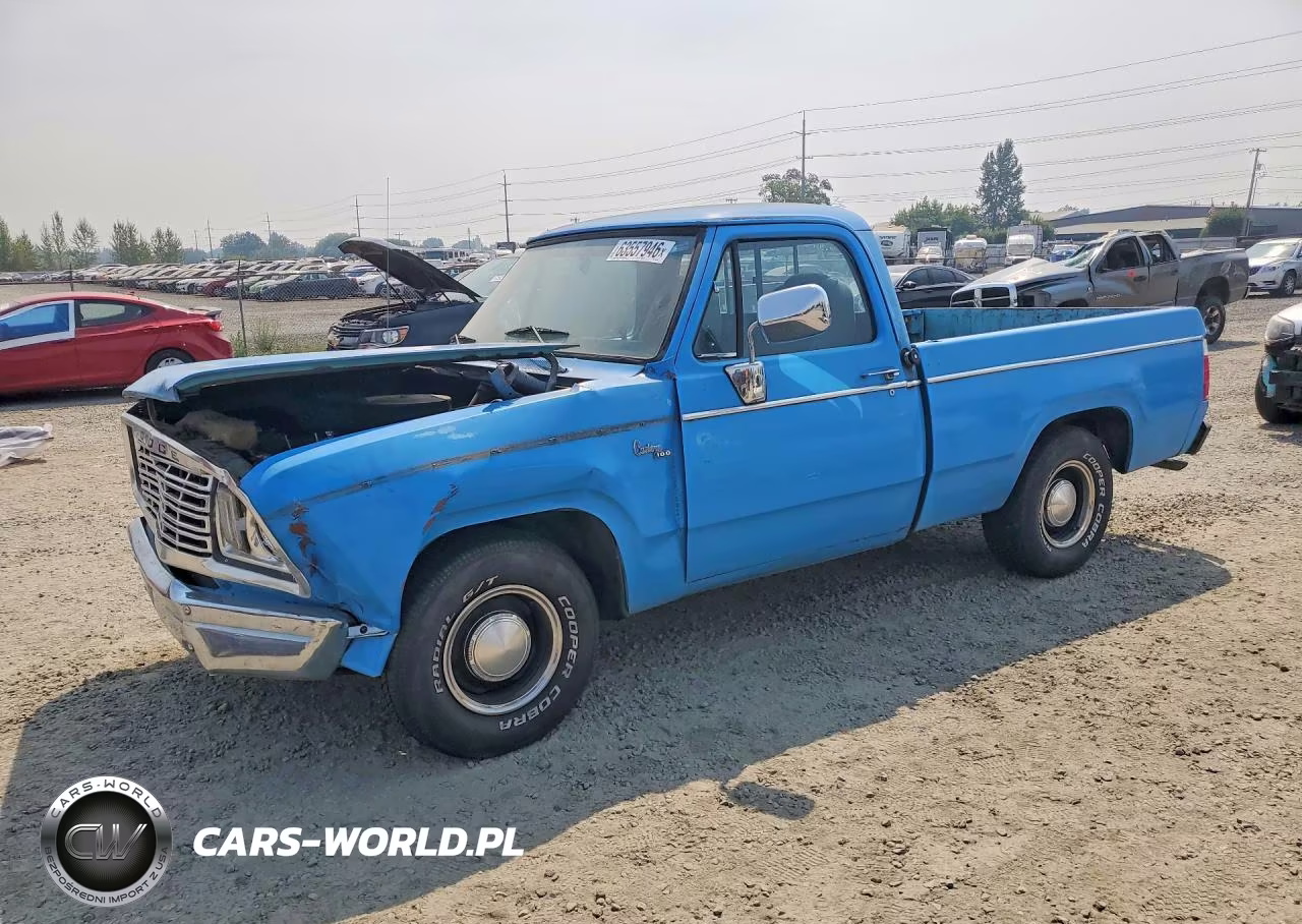 1973 Dodge D100 1-2 Ton – zdjęcie 1 z 12