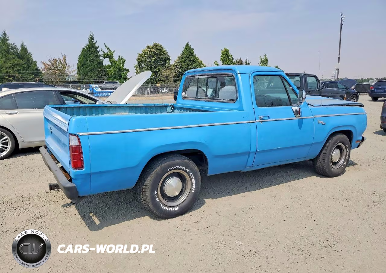 1973 Dodge D100 1-2 Ton VIN:D14AF3S134992 - 3