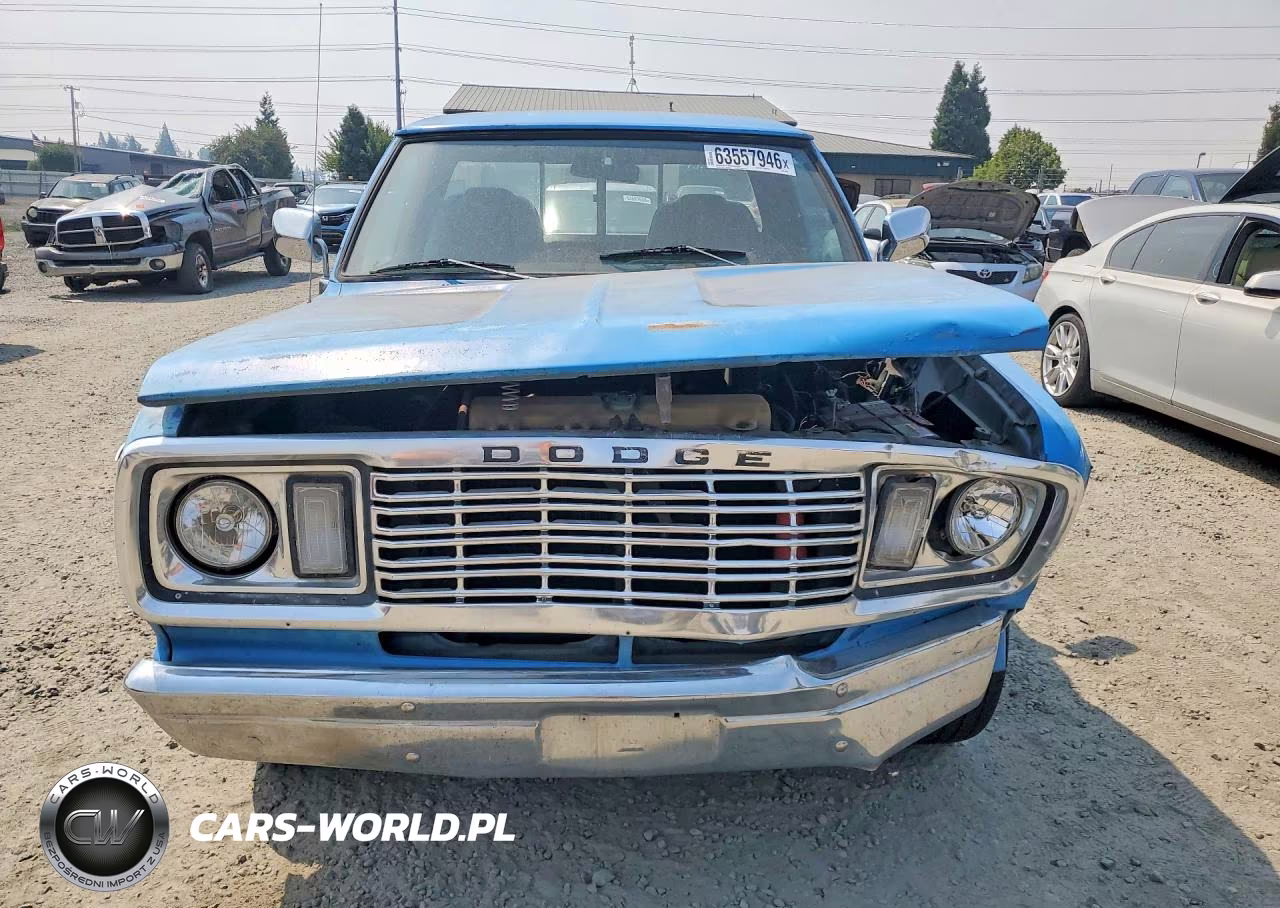 1973 Dodge D100 1-2 Ton VIN:D14AF3S134992 - 5