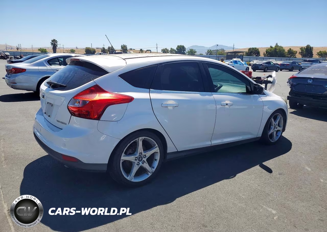 2014 Ford Focus Titanium VIN:1FADP3N28EL176623 - 3