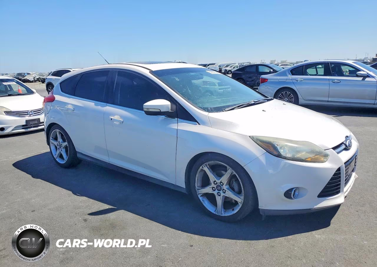 2014 Ford Focus Titanium VIN:1FADP3N28EL176623 - 4