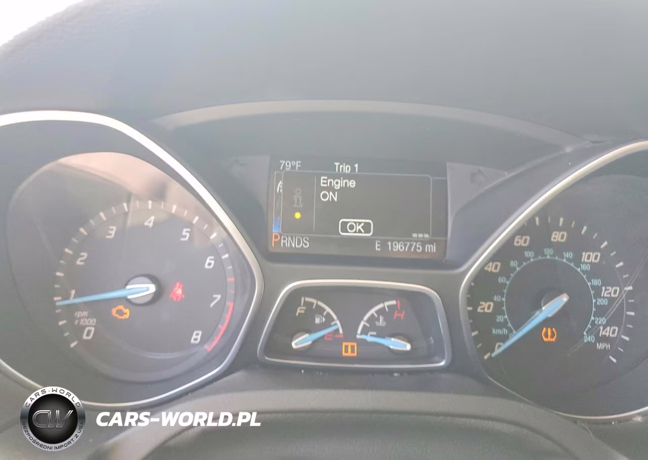 2014 Ford Focus Titanium VIN:1FADP3N28EL176623 - 9