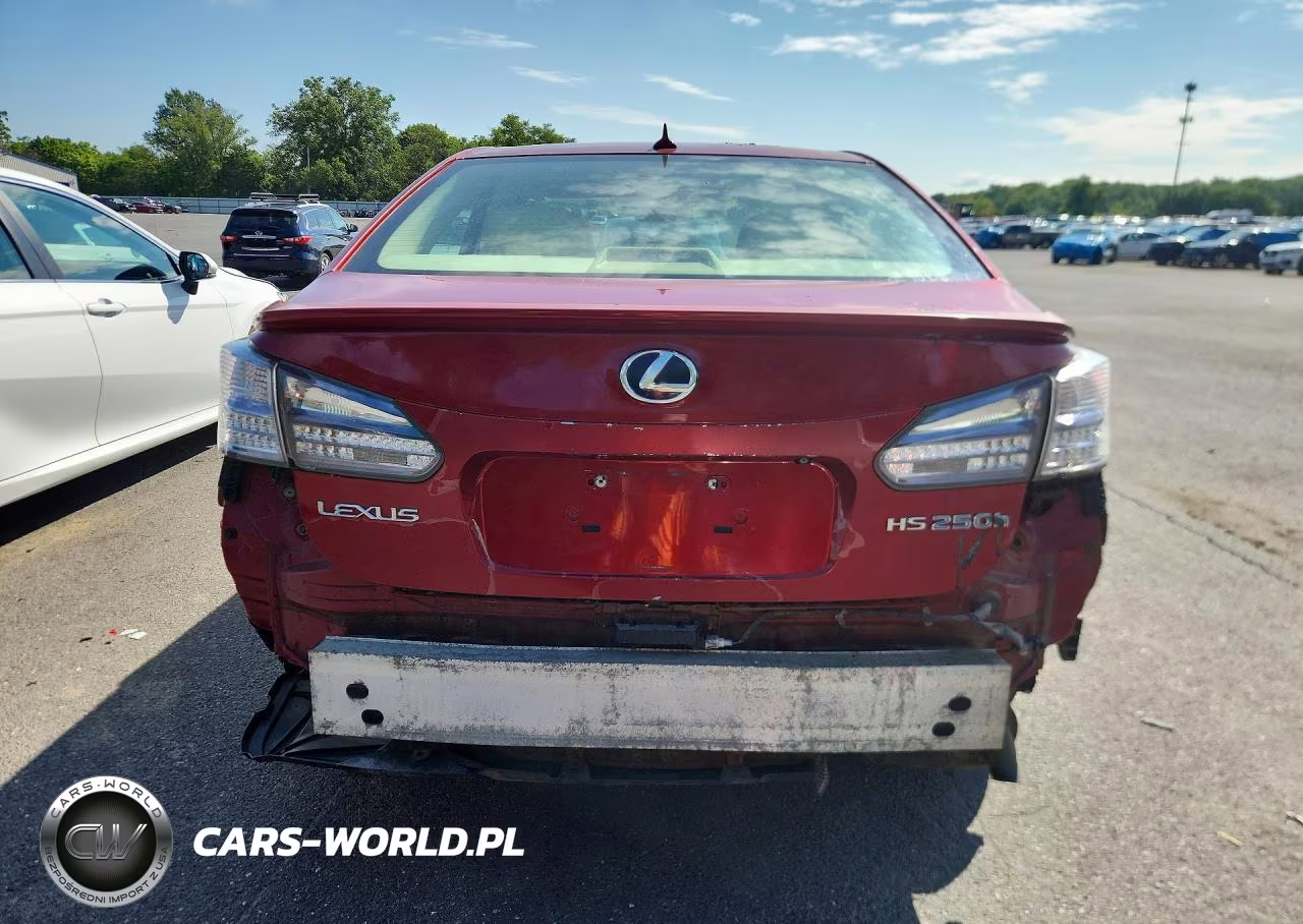 2010 Lexus Hs 250H Premium VIN:JTHBB1BA0A2006318 - 6