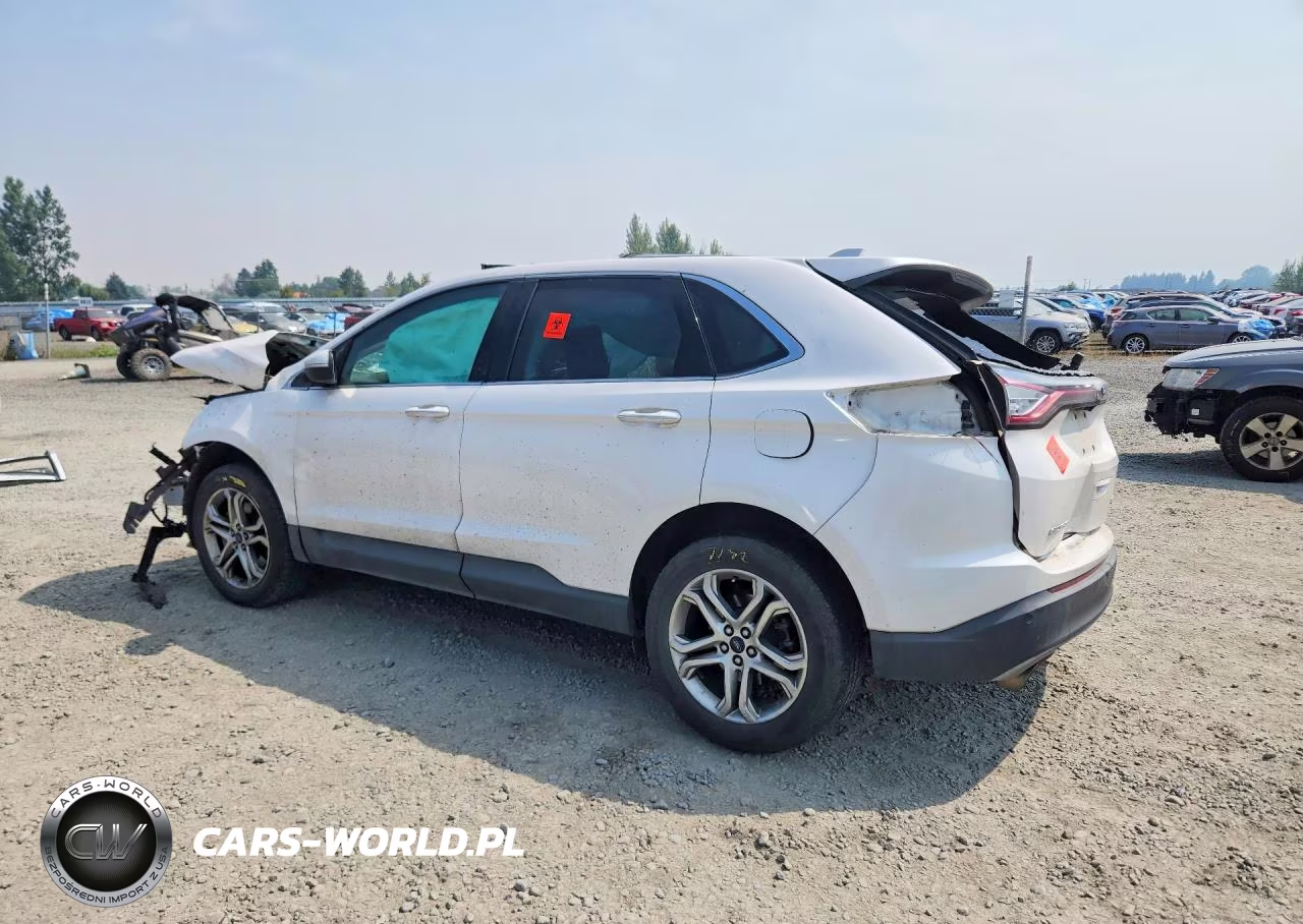 2017 Ford Edge Titanium VIN:2FMPK4K90HBB57223 - 2