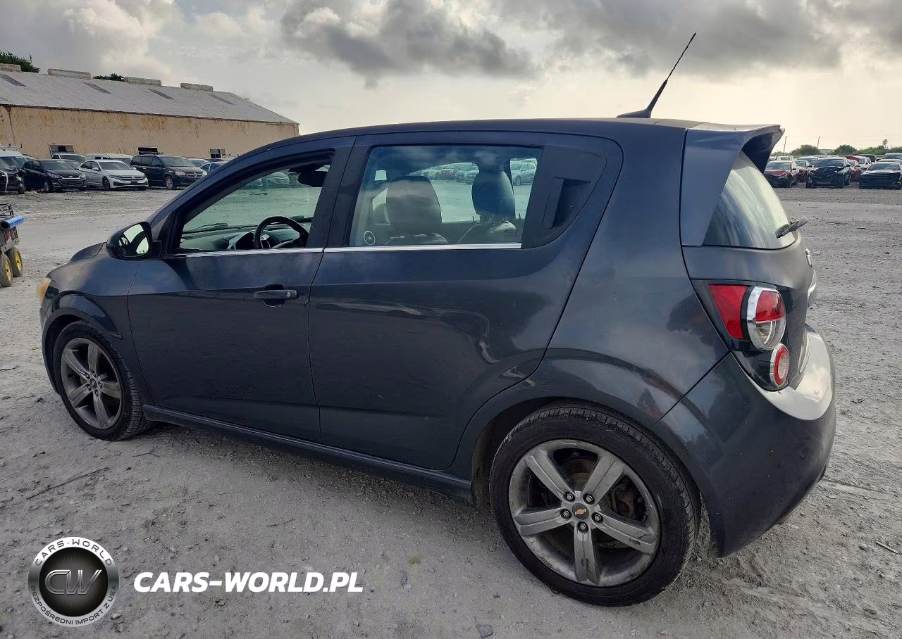 2013 Chevrolet Sonic Rs VIN:1G1JG6SB0D4209067 - 2