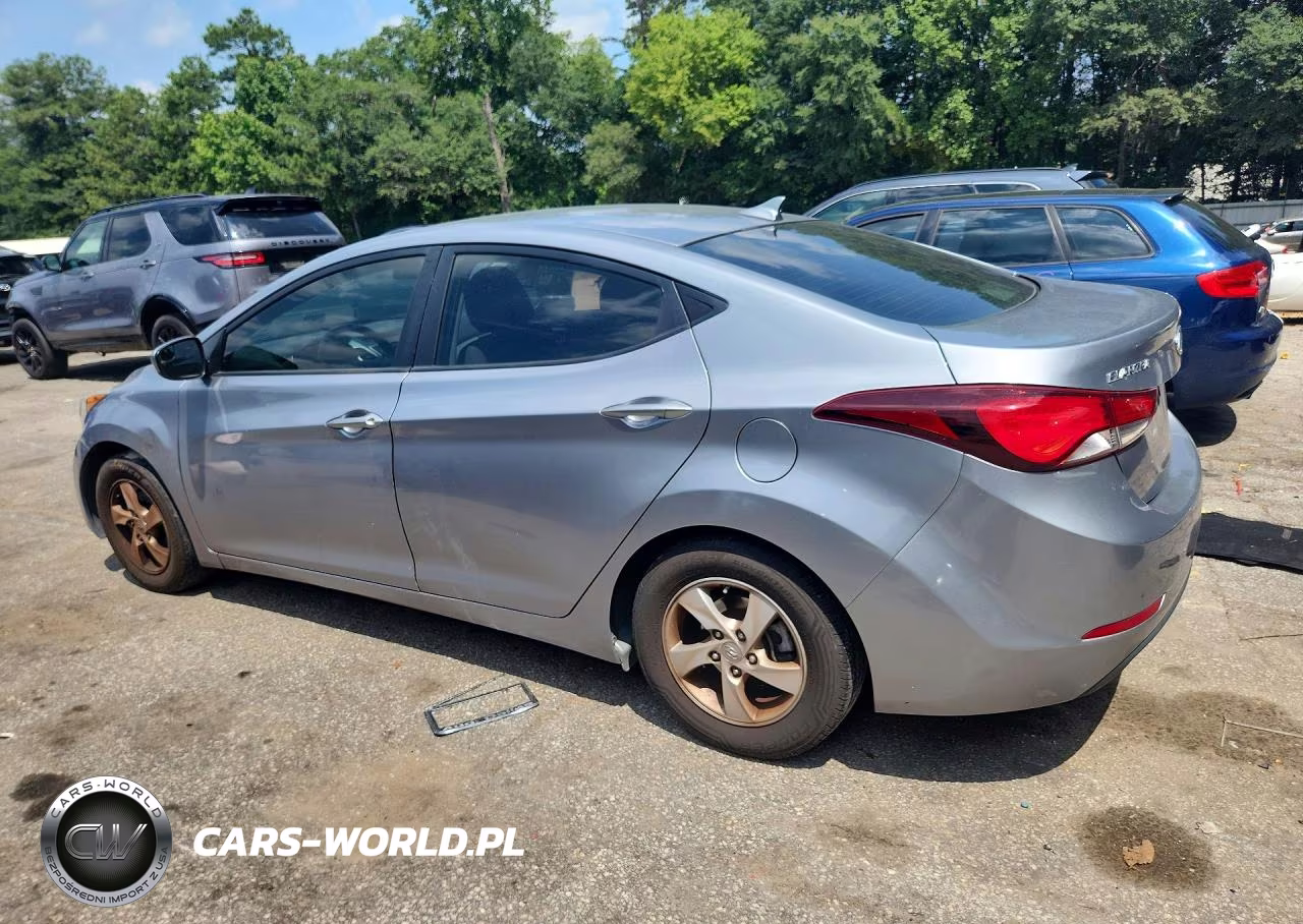 2015 Hyundai Elantra Se VIN:5NPDH4AE7FH550531 - 2