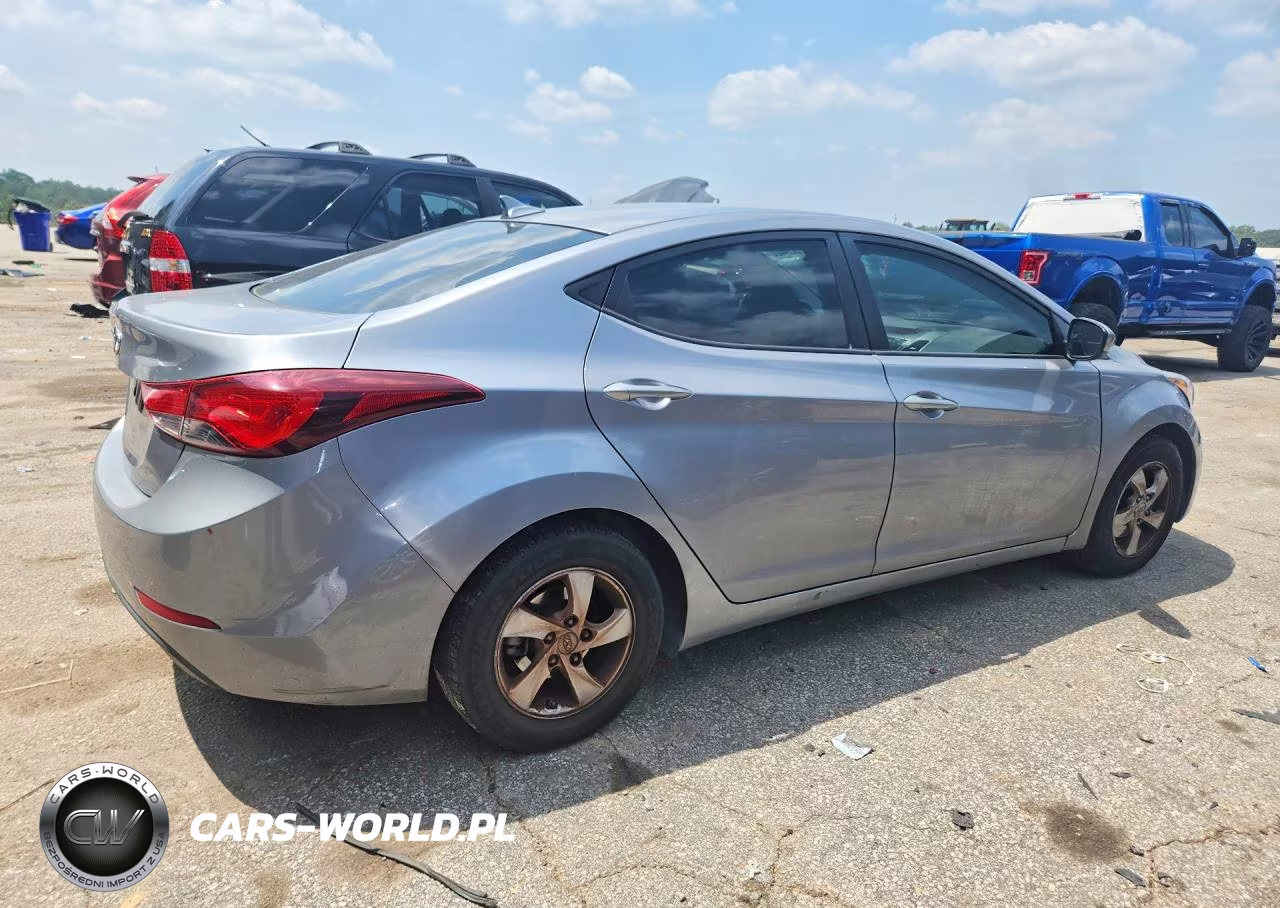2015 Hyundai Elantra Se VIN:5NPDH4AE7FH550531 - 3