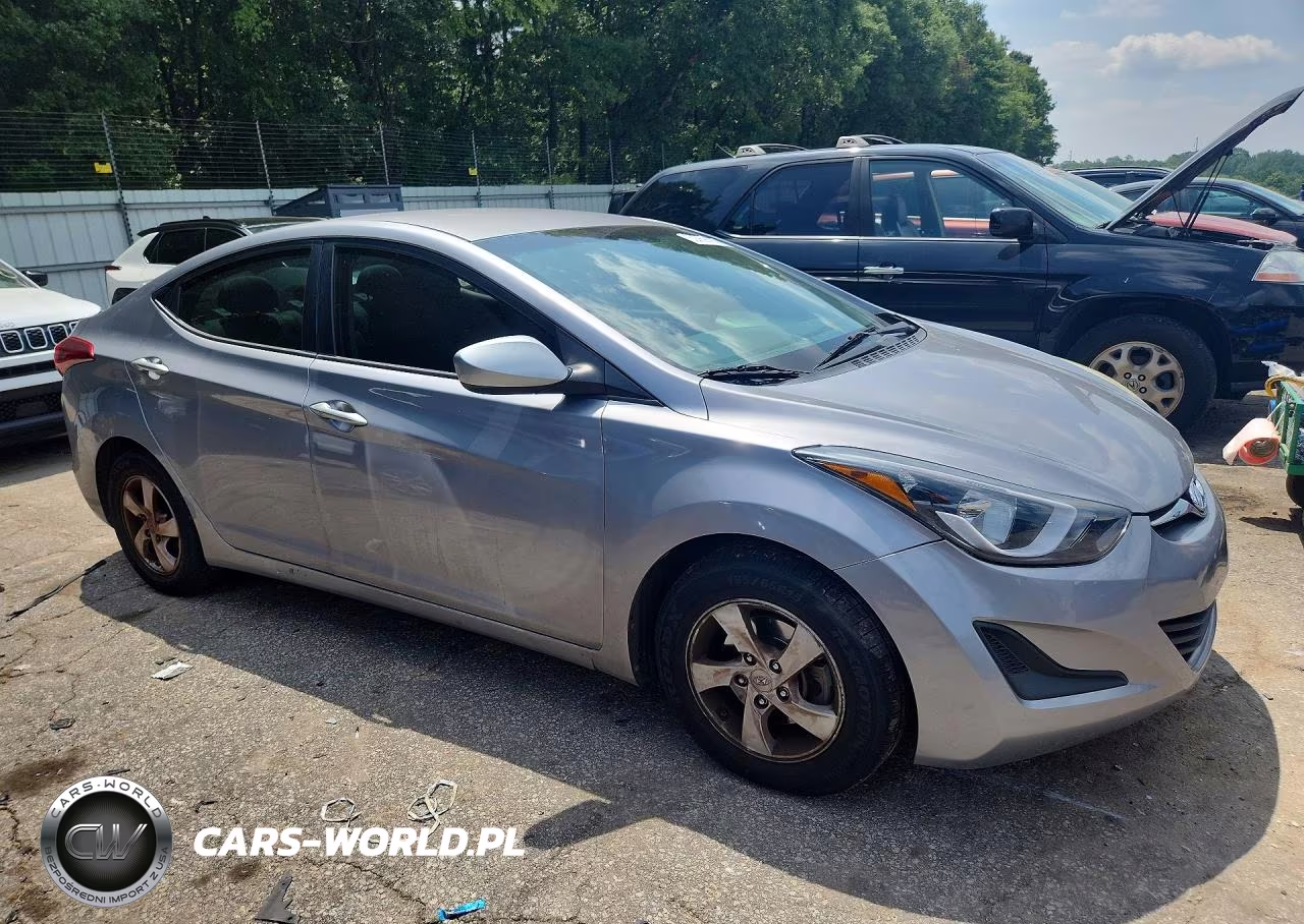 2015 Hyundai Elantra Se VIN:5NPDH4AE7FH550531 - 4