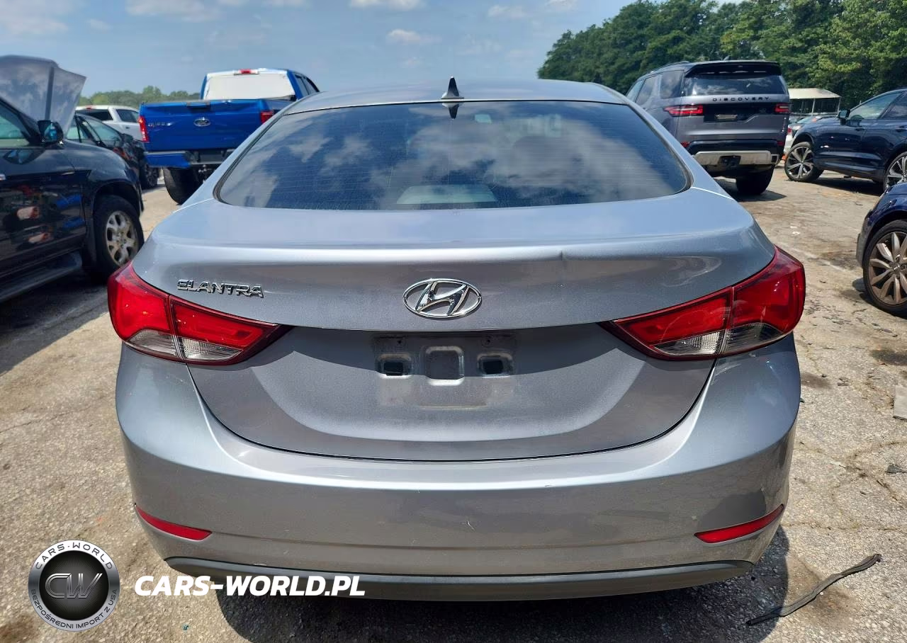 2015 Hyundai Elantra Se VIN:5NPDH4AE7FH550531 - 6