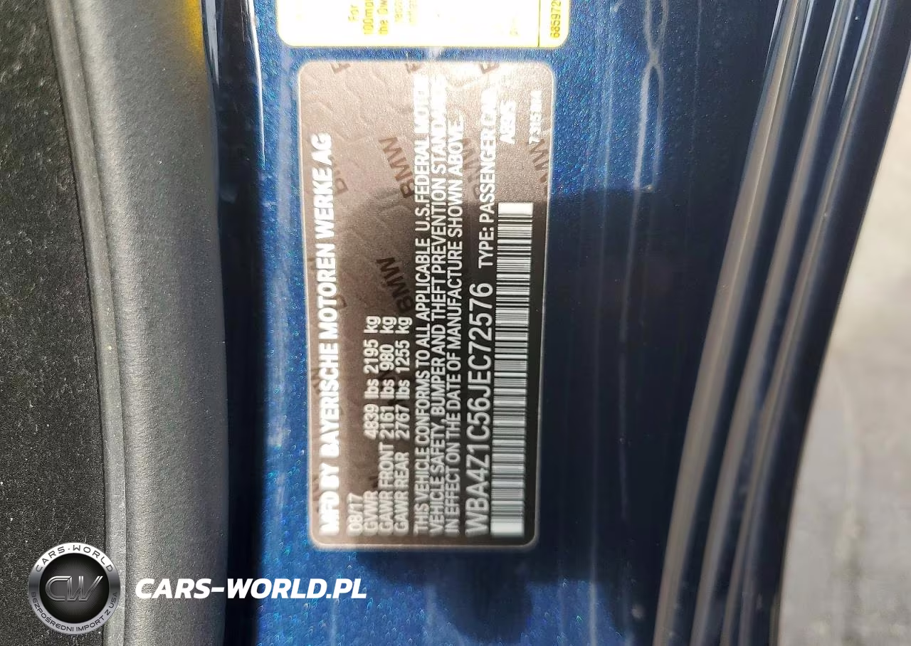 2018 BMW 430I VIN:WBA4Z1C56JEC72576 - 12