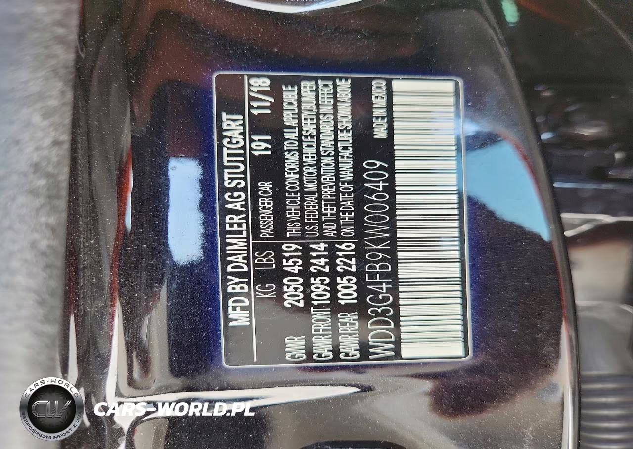 2019 Mercedes-Benz A 220 4Matic VIN:WDD3G4FB9KW006409 - 12