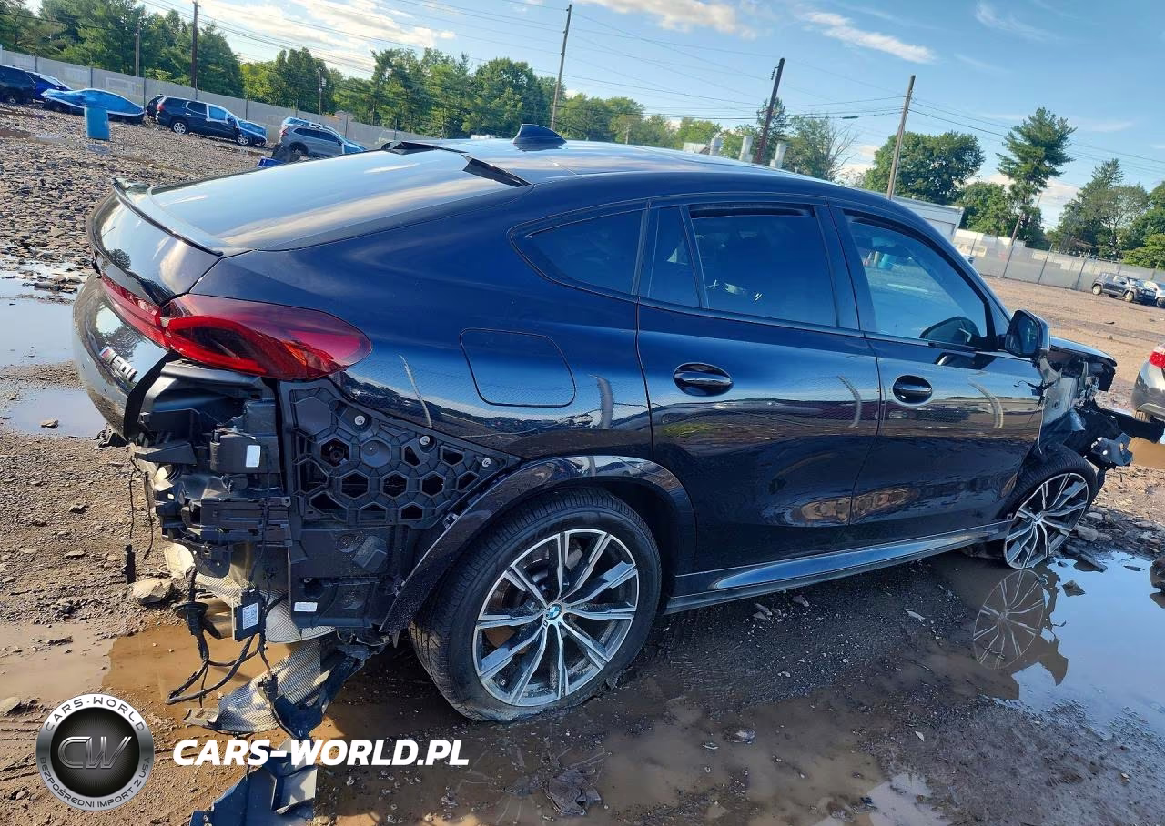 2021 BMW X6 M50I VIN:5UXCY8C01M9G44495 - 3