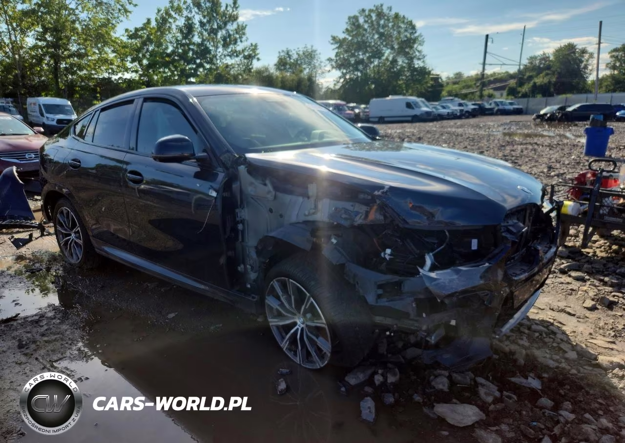 2021 BMW X6 M50I VIN:5UXCY8C01M9G44495 - 4