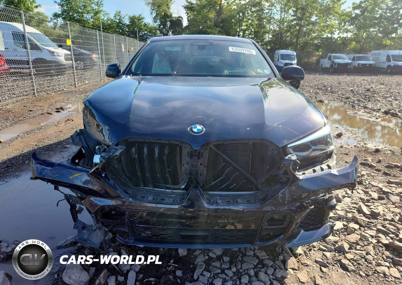 2021 BMW X6 M50I VIN:5UXCY8C01M9G44495 - 5