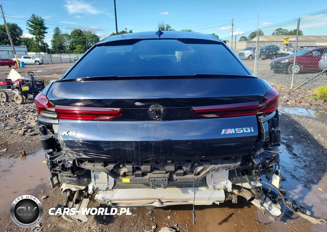 2021 BMW X6 M50I VIN:5UXCY8C01M9G44495 - 6