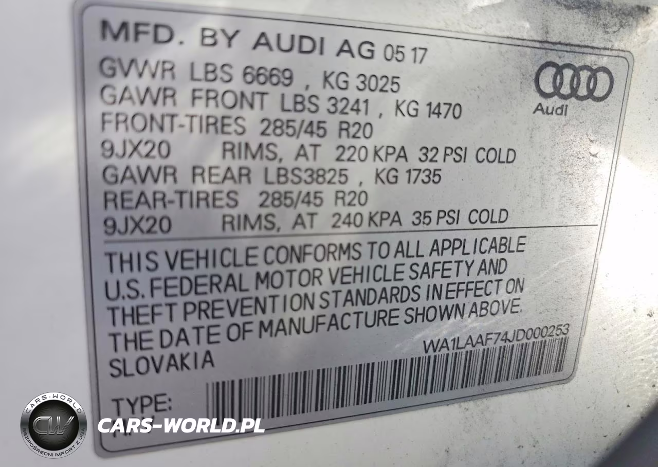 2018 Audi Q7 Premium Plus VIN:WA1LAAF74JD000253 - 13