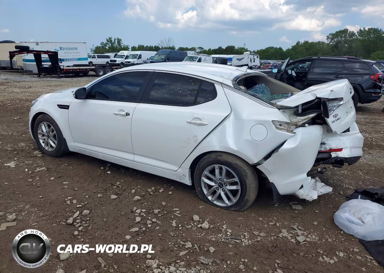 2011 Kia Optima Lx VIN:KNAGM4A73B5188120 - 2