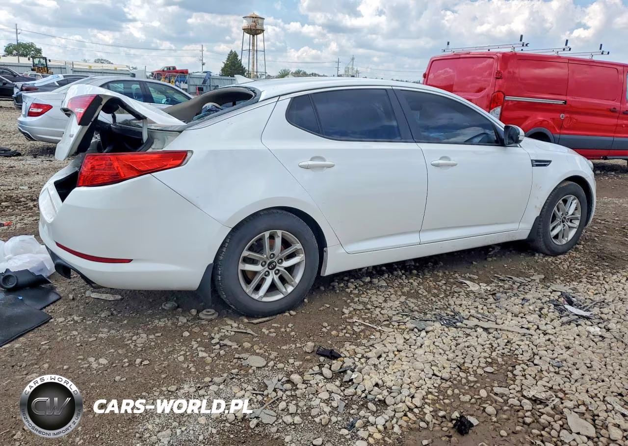 2011 Kia Optima Lx VIN:KNAGM4A73B5188120 - 3