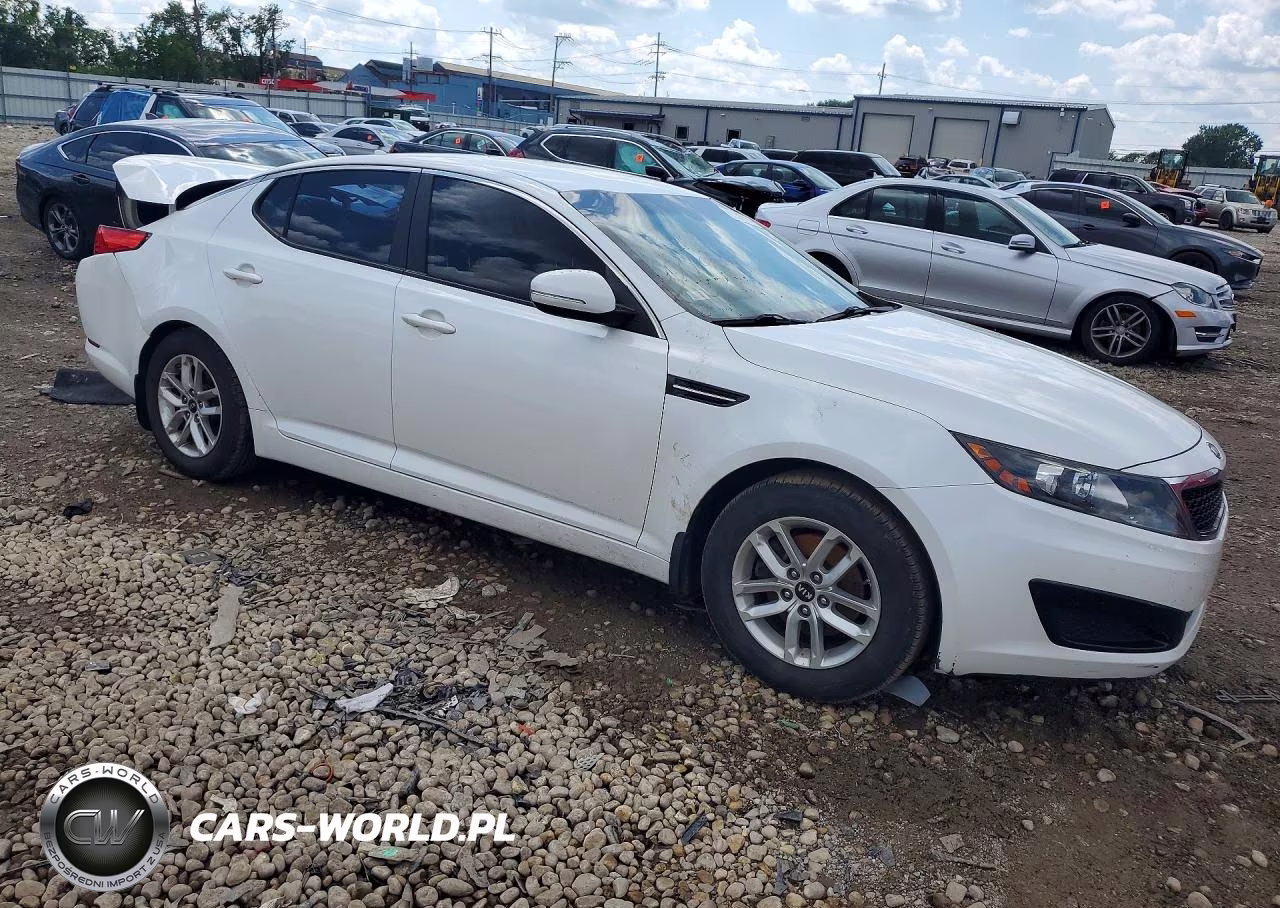 2011 Kia Optima Lx VIN:KNAGM4A73B5188120 - 4