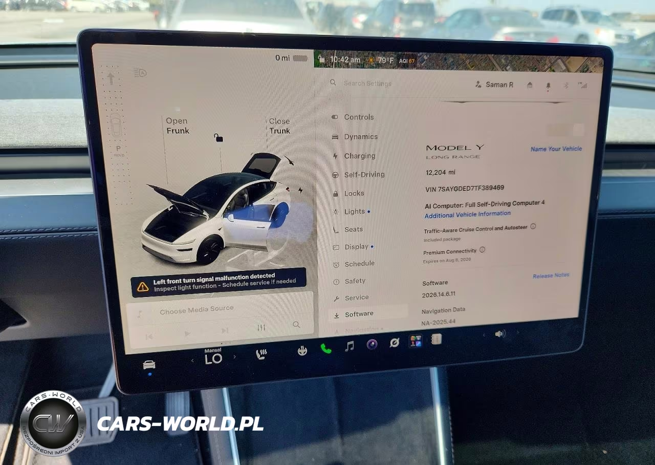 2026 Tesla Model Y VIN:7SAYGDED7TF389469 - 9