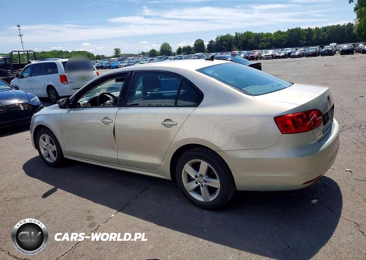 2011 Volkswagen Jetta Tdi VIN:3VWLL7AJ6BM091034 - 2