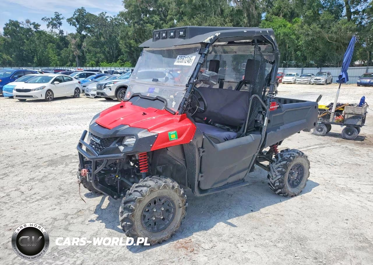 2023 Honda Sxs700M Utility Vehicle VIN:1HFVE02E6P4800732 - 2