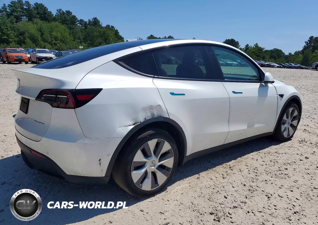 2022 Tesla Model Y VIN:7SAYGDEE3NF535877 - 3