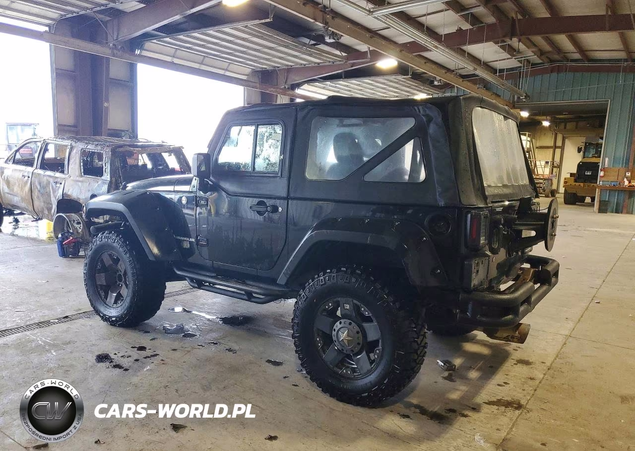 2012 Jeep Wrangler Sport VIN:1C4AJWAG8CL243297 - 2