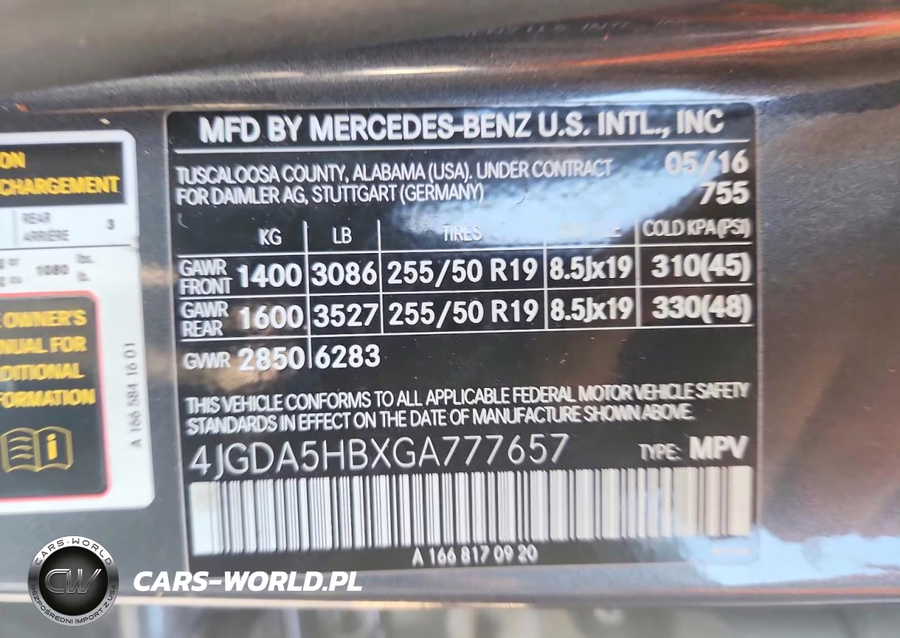 2016 Mercedes-Benz Gle 350 4Matic VIN:4JGDA5HBXGA777657 - 12