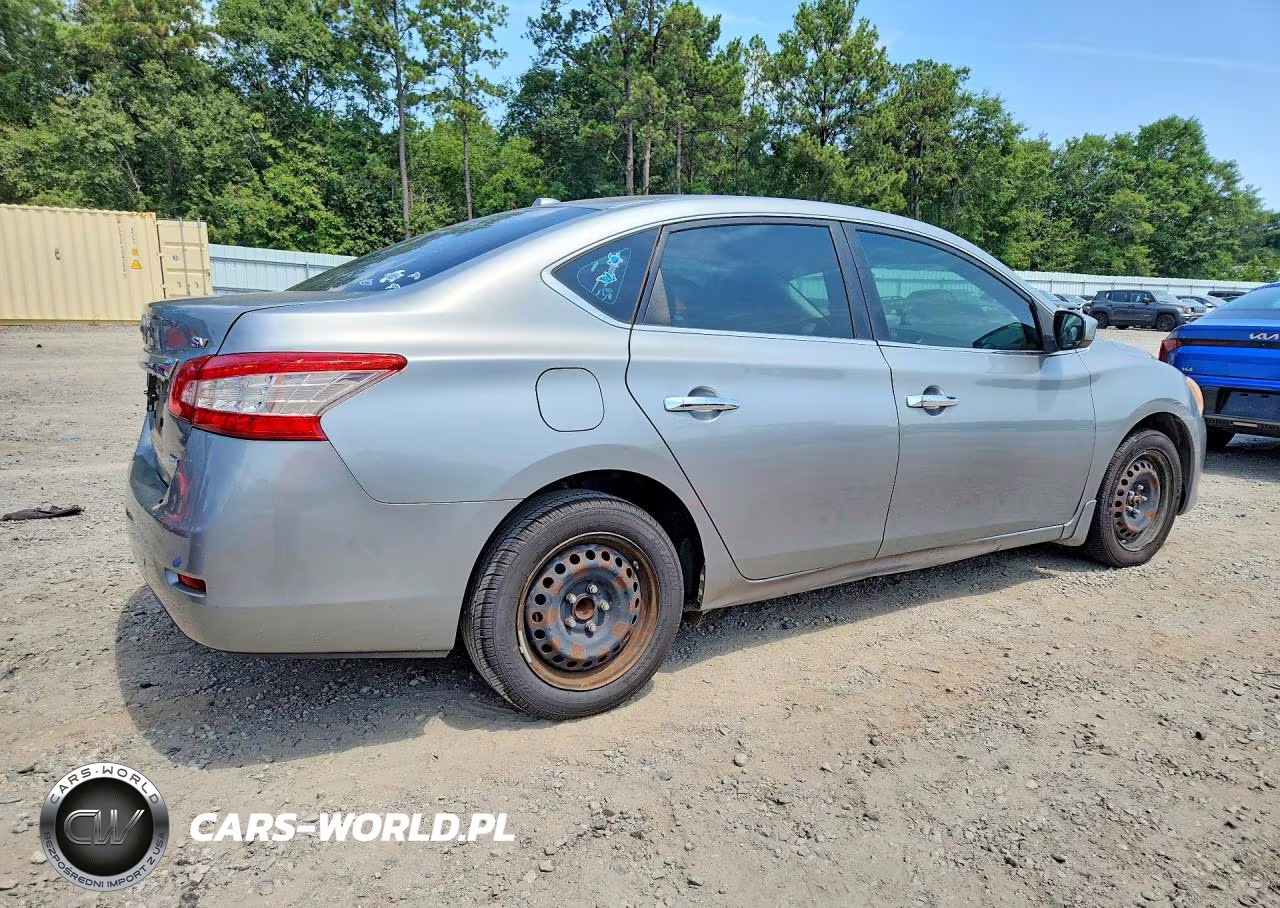 2013 Nissan Sentra S VIN:3N1AB7AP5DL755997 - 3