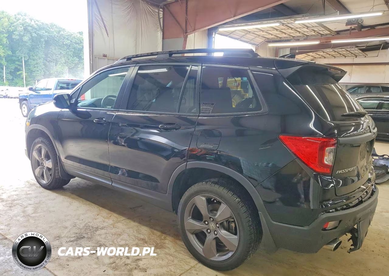 2021 Honda Passport Touring VIN:5FNYF8H91MB017383 - 2