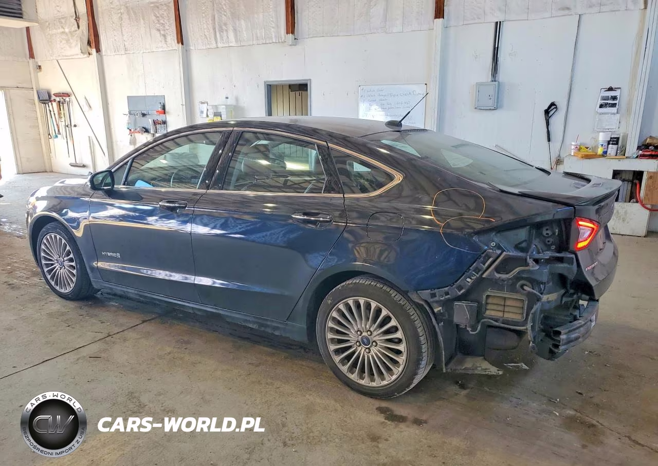 2014 Ford Fusion Titanium Hev VIN:3FA6P0RU1ER398070 - 2