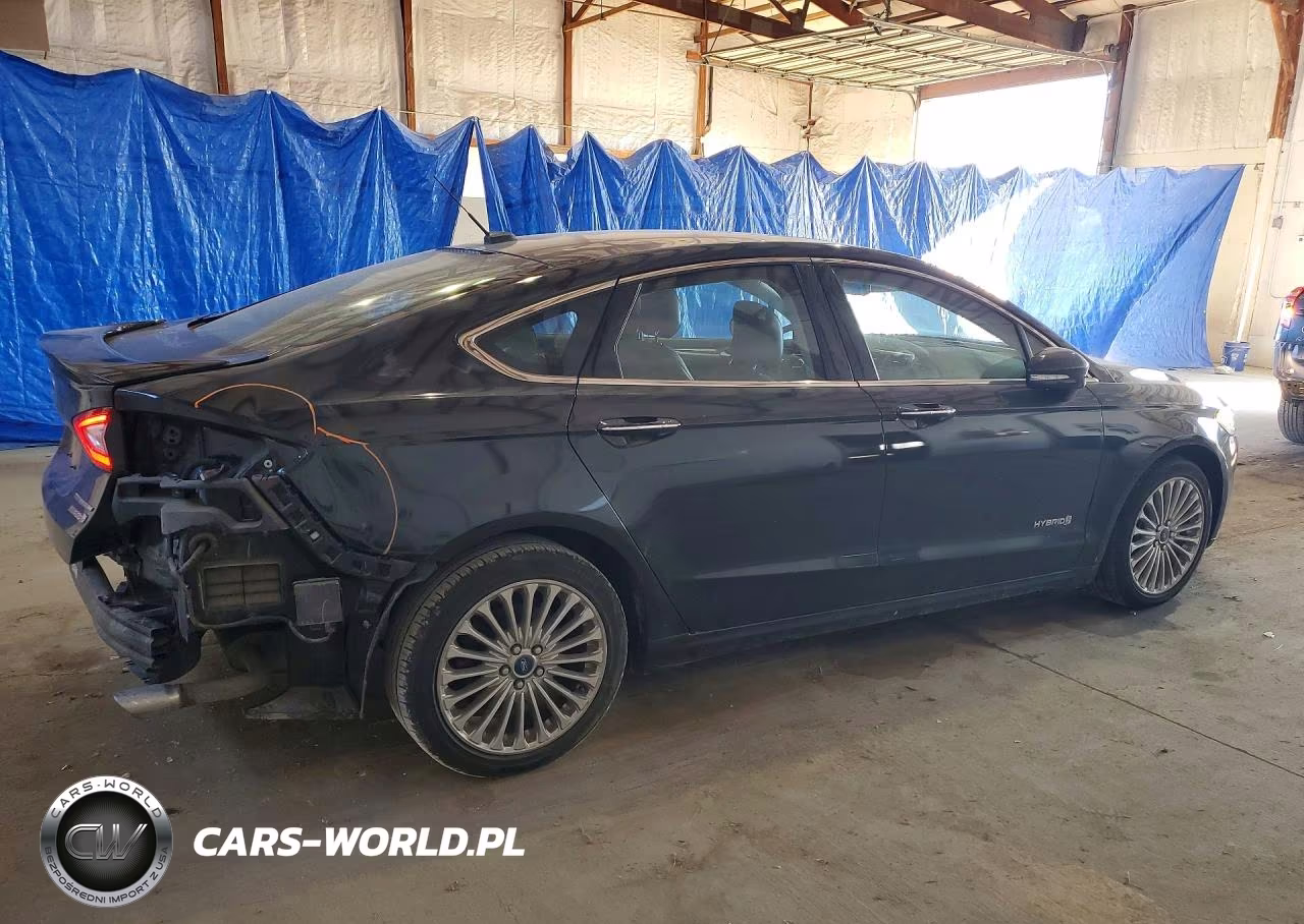 2014 Ford Fusion Titanium Hev VIN:3FA6P0RU1ER398070 - 3