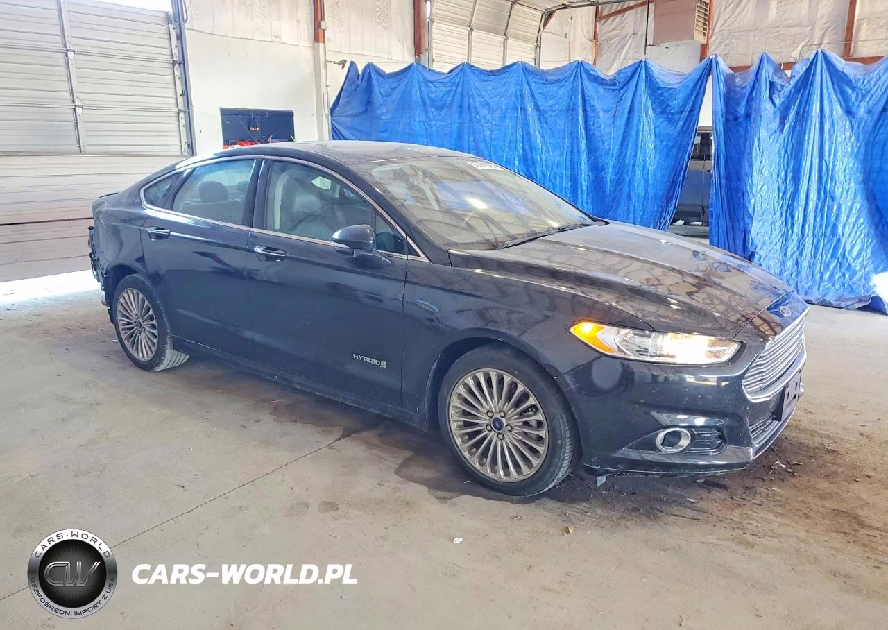2014 Ford Fusion Titanium Hev VIN:3FA6P0RU1ER398070 - 4
