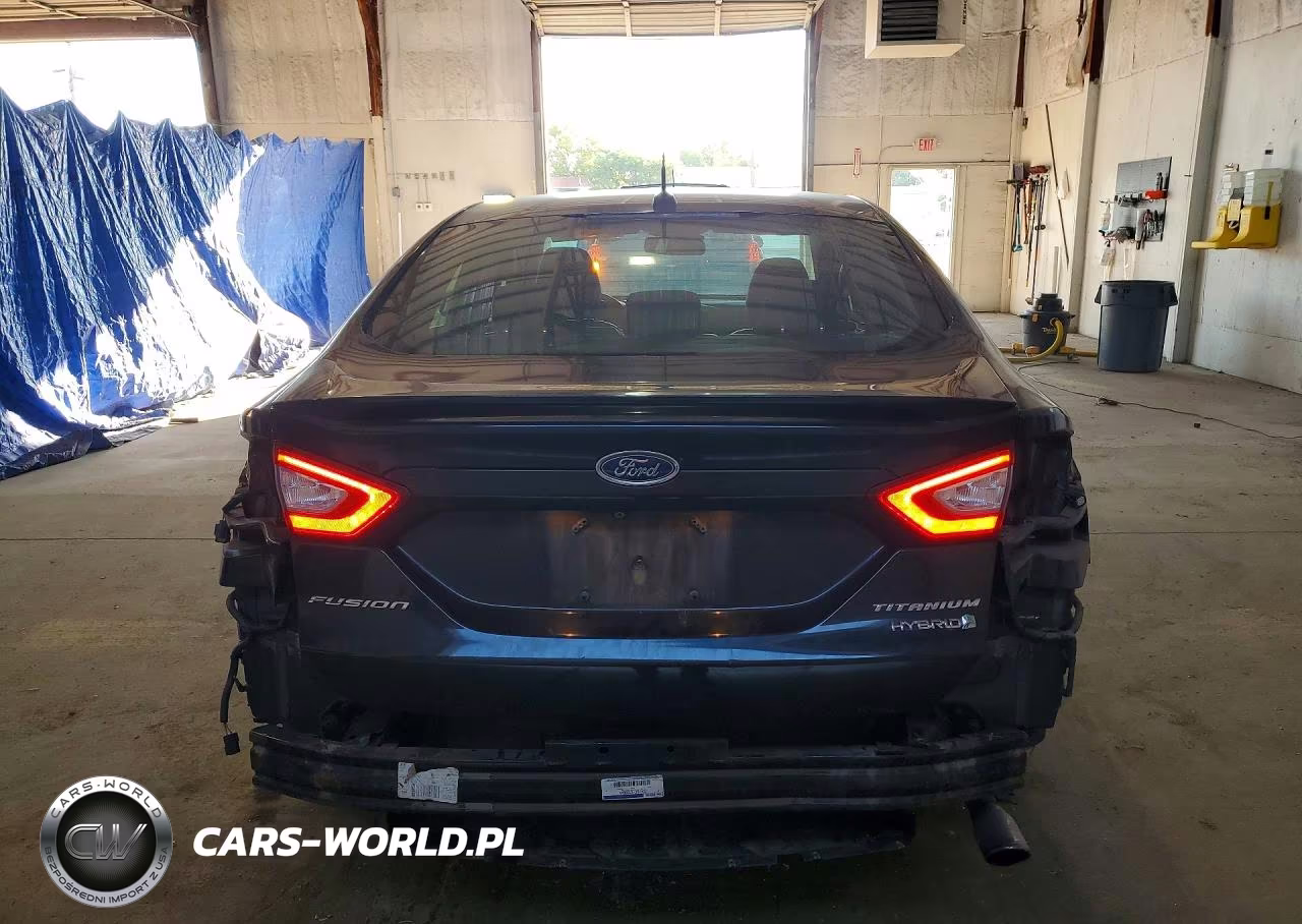 2014 Ford Fusion Titanium Hev VIN:3FA6P0RU1ER398070 - 6