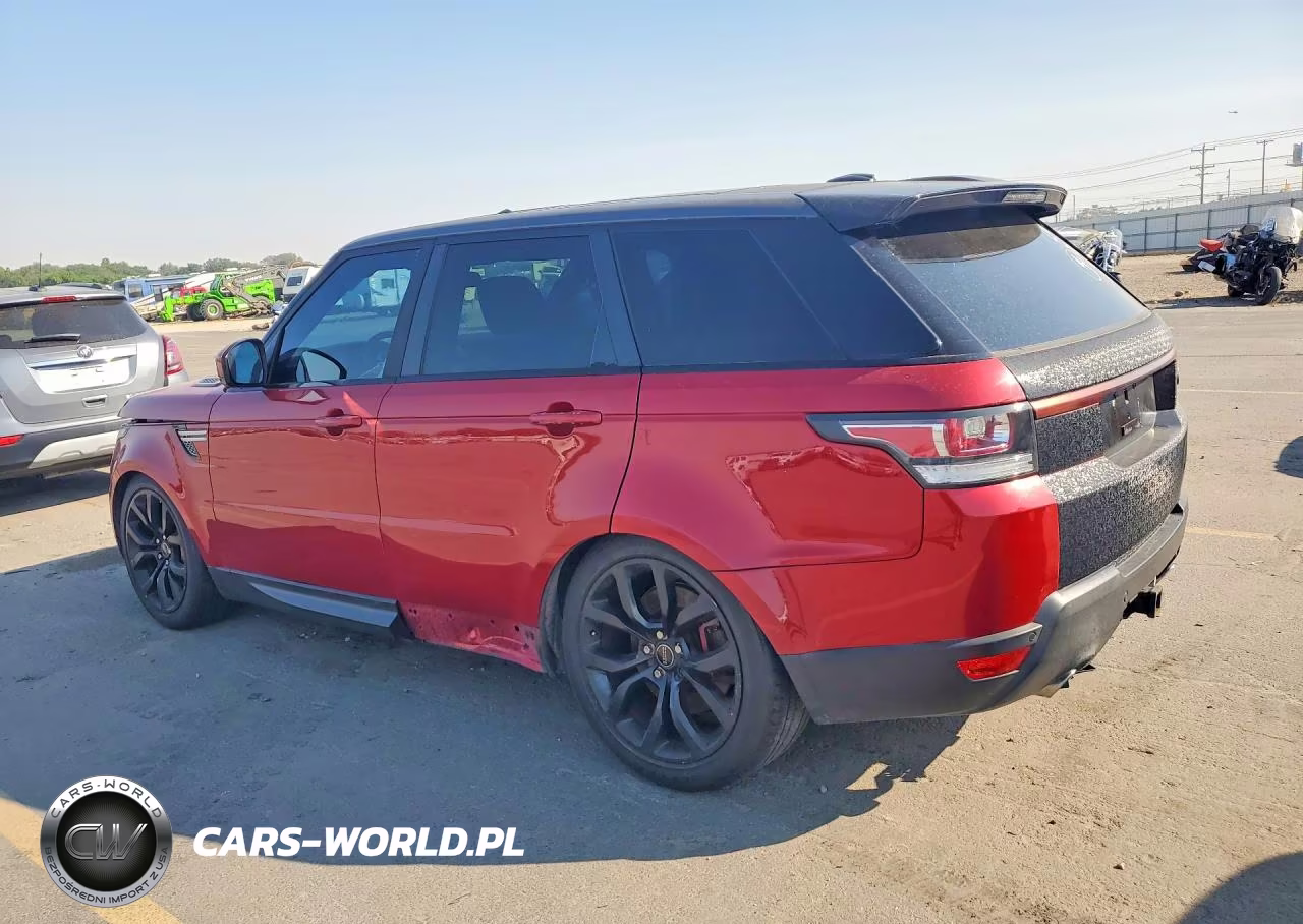 2014 Land Rover Range Rover Sport Sc VIN:SALWR2TF5EA377316 - 2