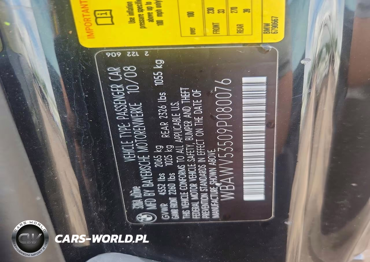 2009 BMW 328 Xi Sulev VIN:WBAWV53509P080076 - 12