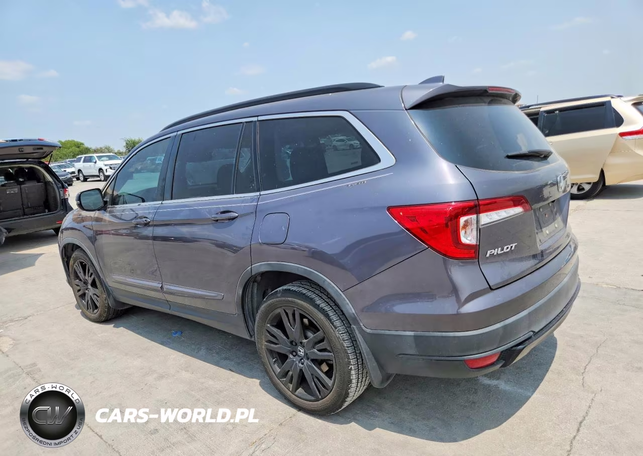 2021 Honda Pilot Se VIN:5FNYF5H29MB034482 - 2