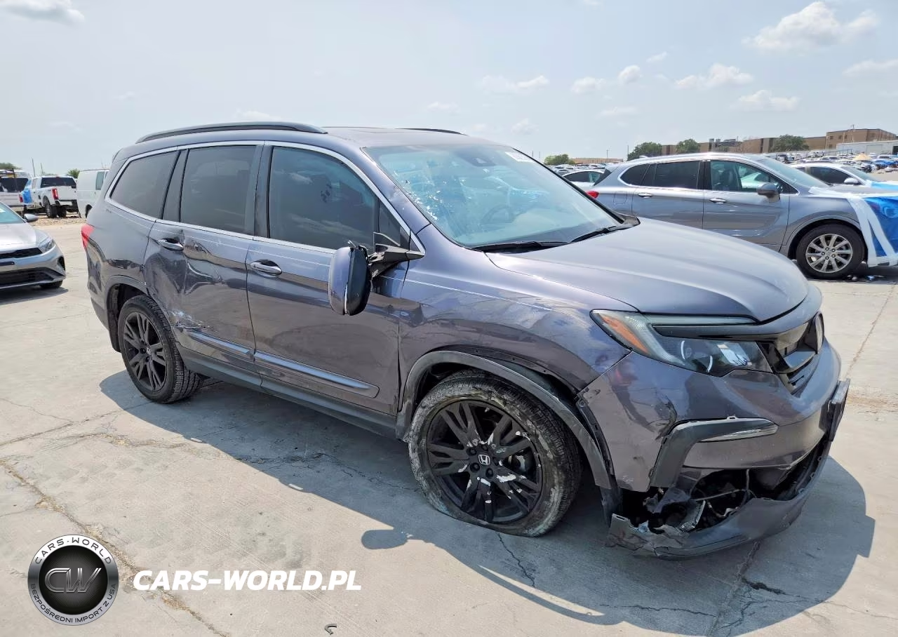 2021 Honda Pilot Se VIN:5FNYF5H29MB034482 - 4