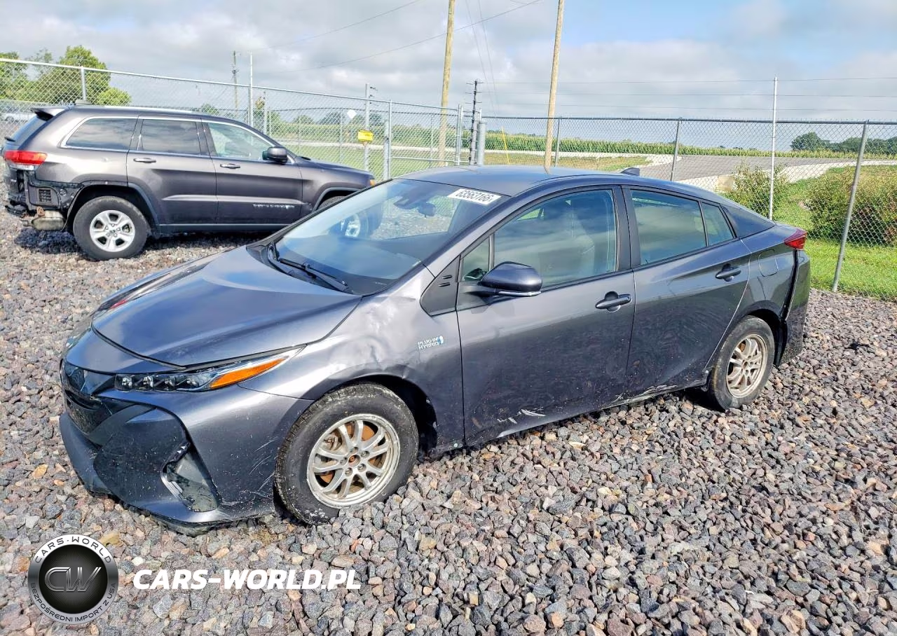 2022 Toyota Prius Prime Le VIN:JTDKAMFP0N3211741 - 1