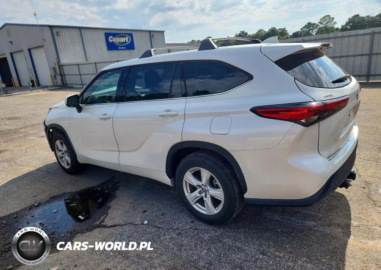 2021 Toyota Highlander Le VIN:5TDZZRAH7MS527817 - 2