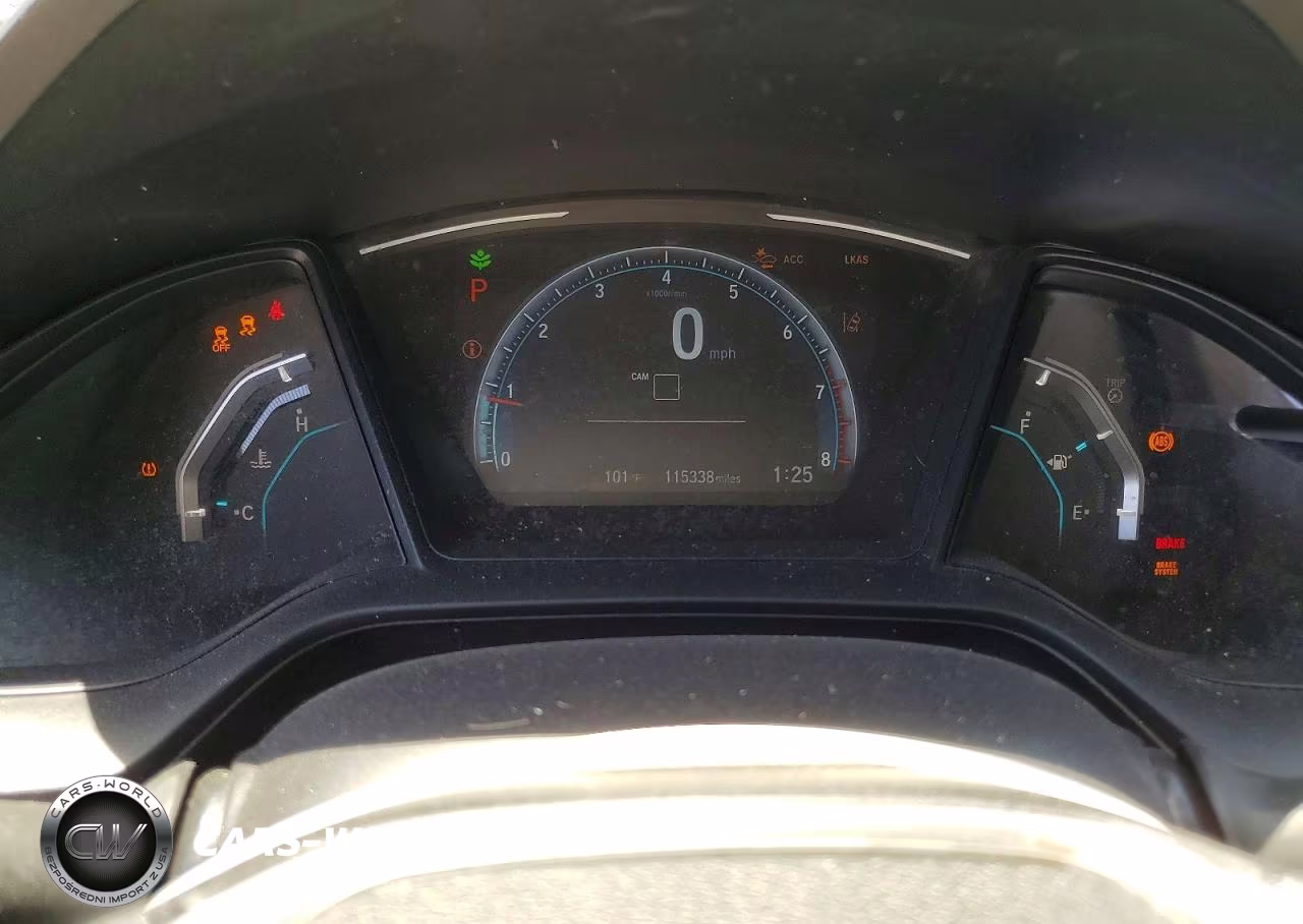 2019 Honda Civic Lx VIN:2HGFC2F62KH557811 - 9