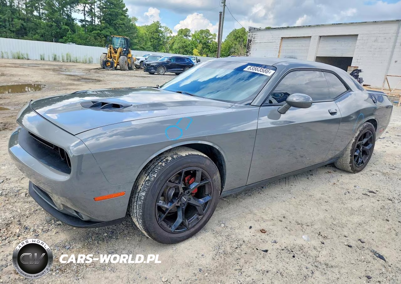 2023 Dodge Challenger Sxt VIN:2C3CDZAG2PH600269 - 1