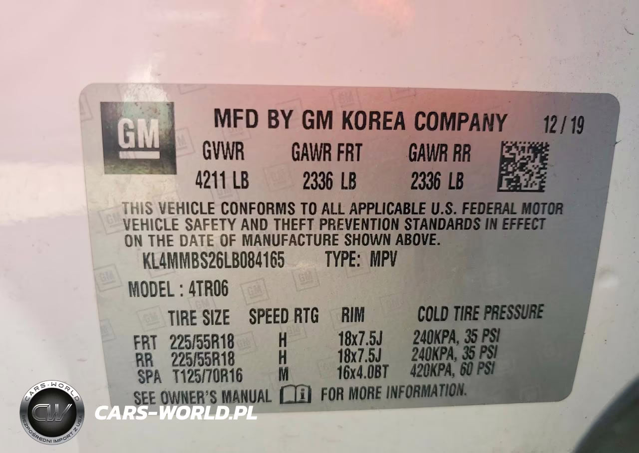 2020 Buick Encore Gx Preferred VIN:KL4MMBS26LB084165 - 13