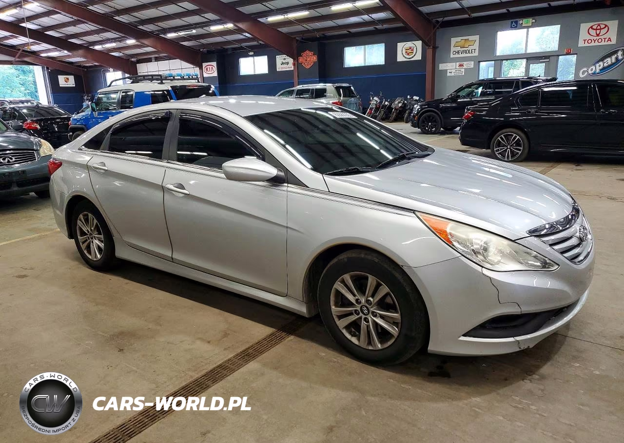 2014 Hyundai Sonata Gls VIN:5NPEB4ACXEH885575 - 4