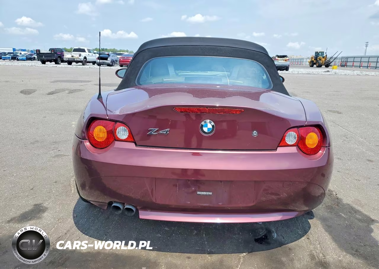 2004 BMW Z4 3.0 VIN:4USBT53534LT27236 - 6
