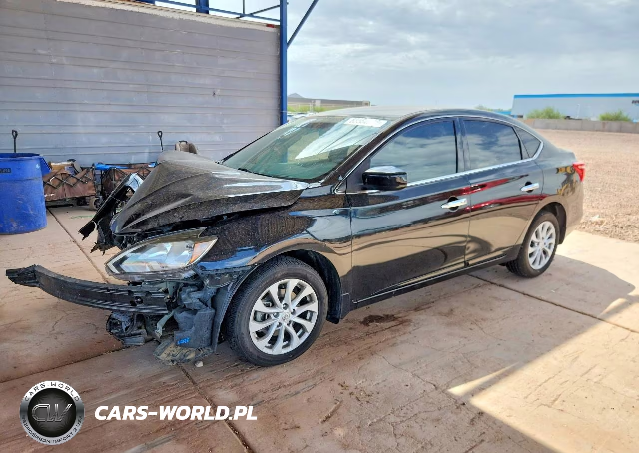 2019 Nissan Sentra Sv VIN:3N1AB7APXKY335572 - 1